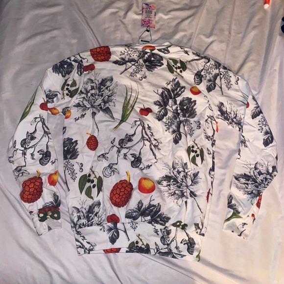 Hype Sweatshirt Size‎ Medium Regular Fit Floral Logo - Picture 8 of 9